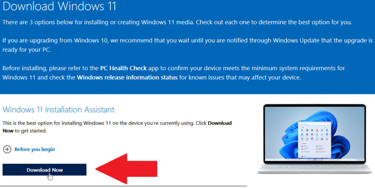 How to upgrade to windows 11 tutorial guide 10 installation assistant